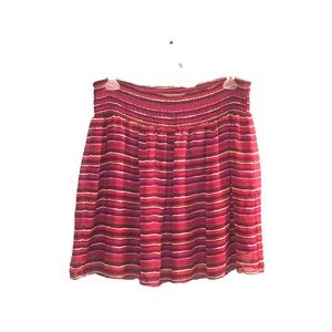 Magenta striped skirt ❤️